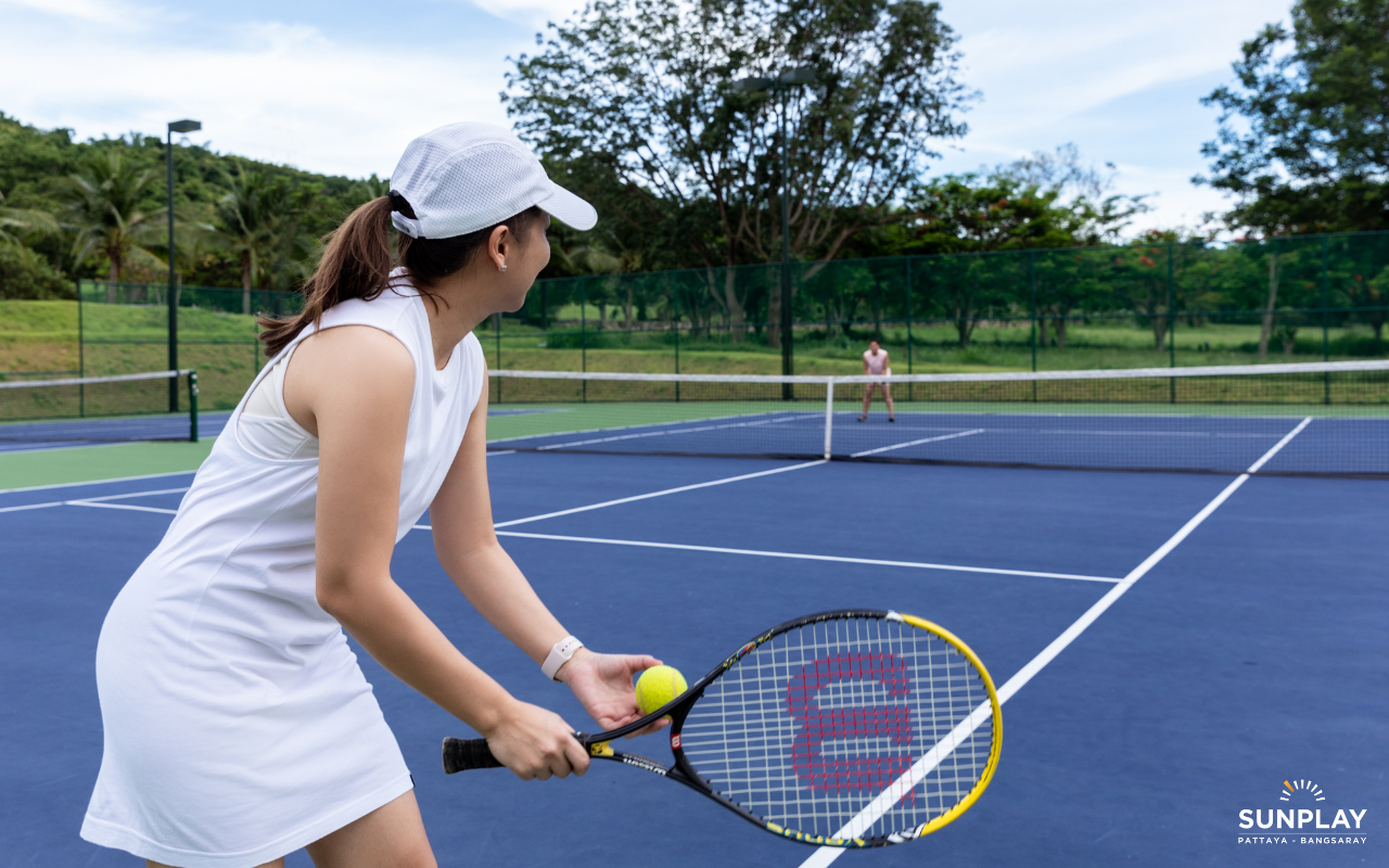 Tennis Court at Sunplay Pattaya-Bangsaray