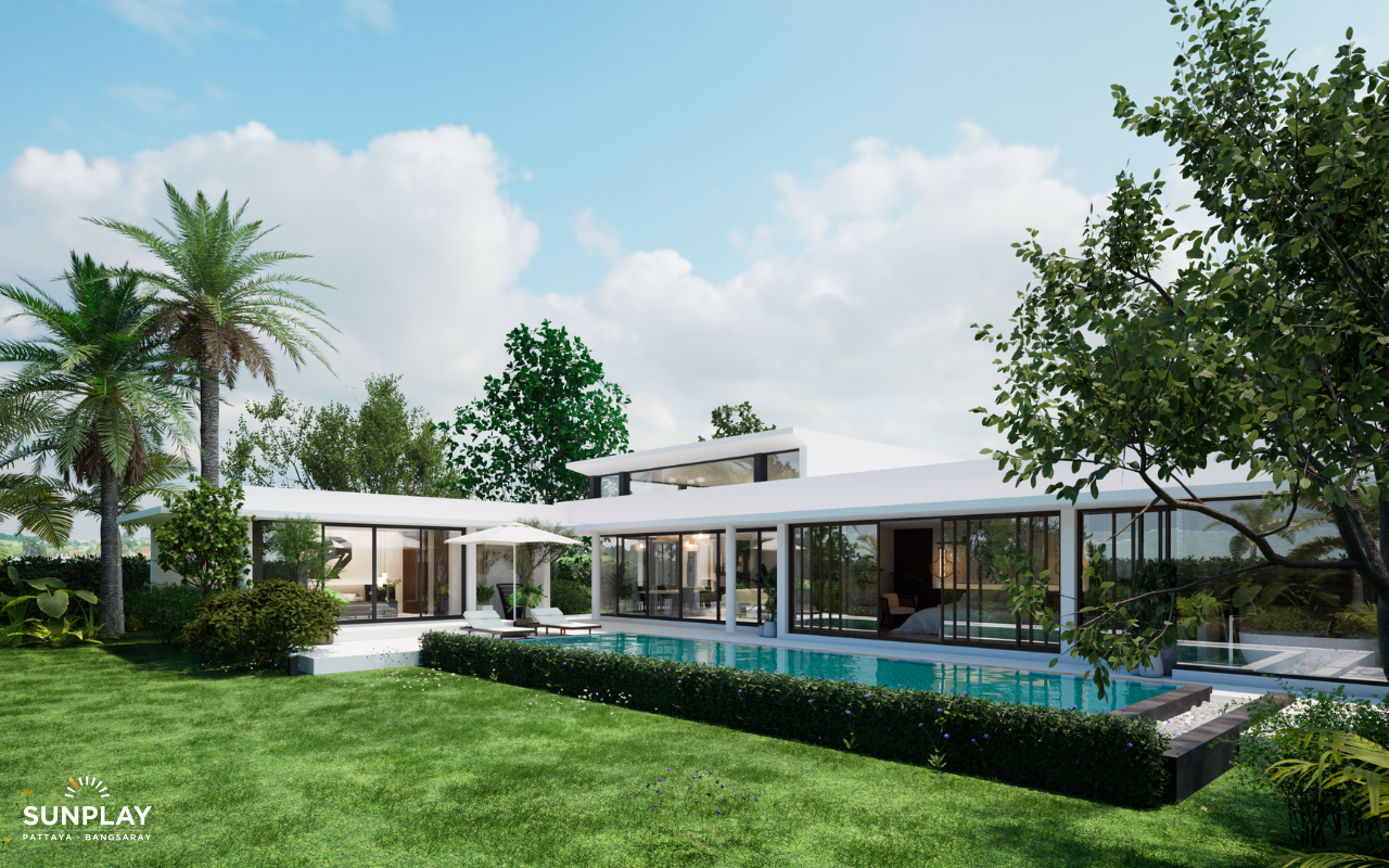 Contemporary Luxury Pool Villa