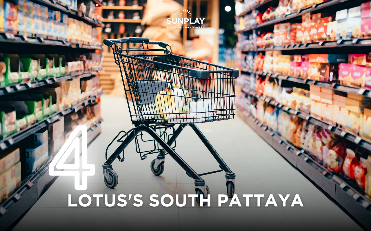 Lotus's South Pattaya for a hypermarket experience
