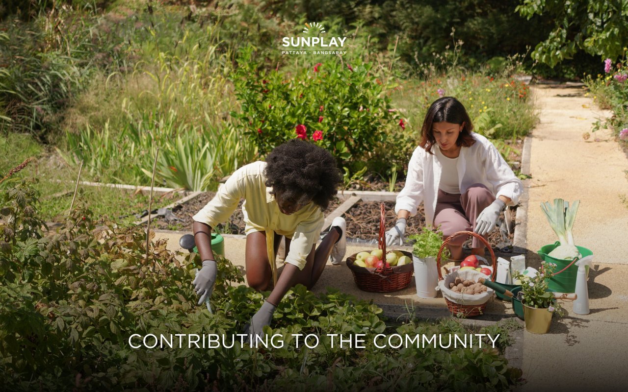 Get involved in your neighborhood and contribute positively to the community.